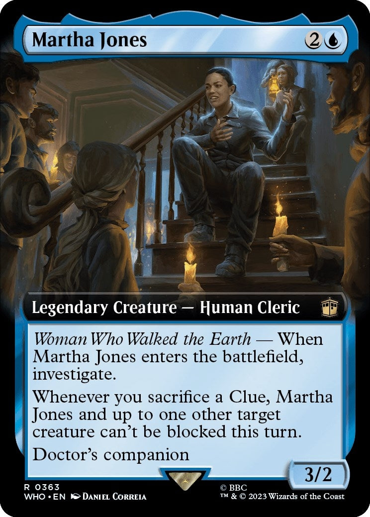 Image for Martha Jones (Extended Art) (363) (WHO) - Magic: The Gathering