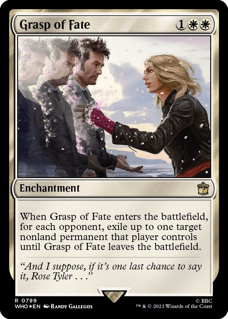 Image for Grasp of Fate (Surge Foil) (799) (WHO) - Magic: The Gathering