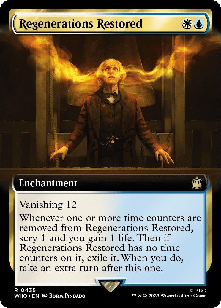 Image for Regenerations Restored (Extended Art) (435) (WHO) - Magic: The Gathering