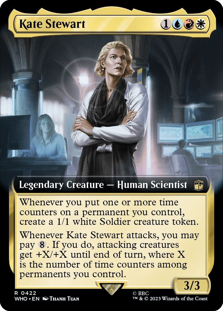 Image for Kate Stewart (Extended Art) (422) (WHO) - Magic: The Gathering
