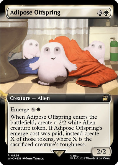 Adipose Offspring (Extended Art) (Surge Foil) (924) (WHO)