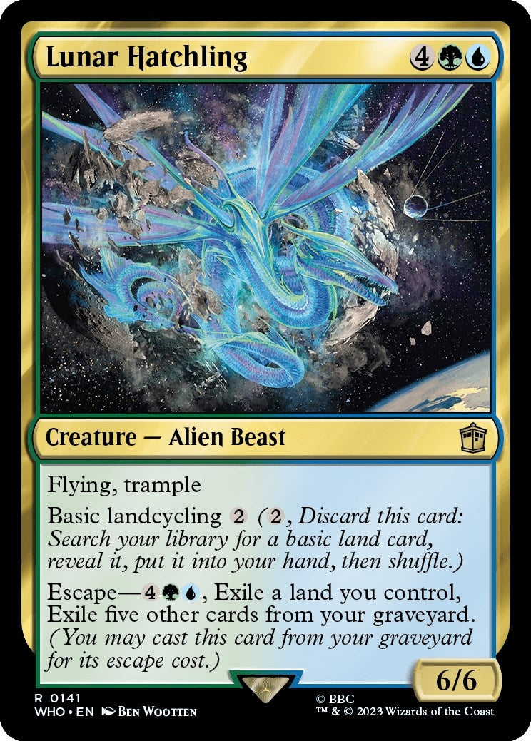 Image for Lunar Hatchling (141) (WHO) - Magic: The Gathering