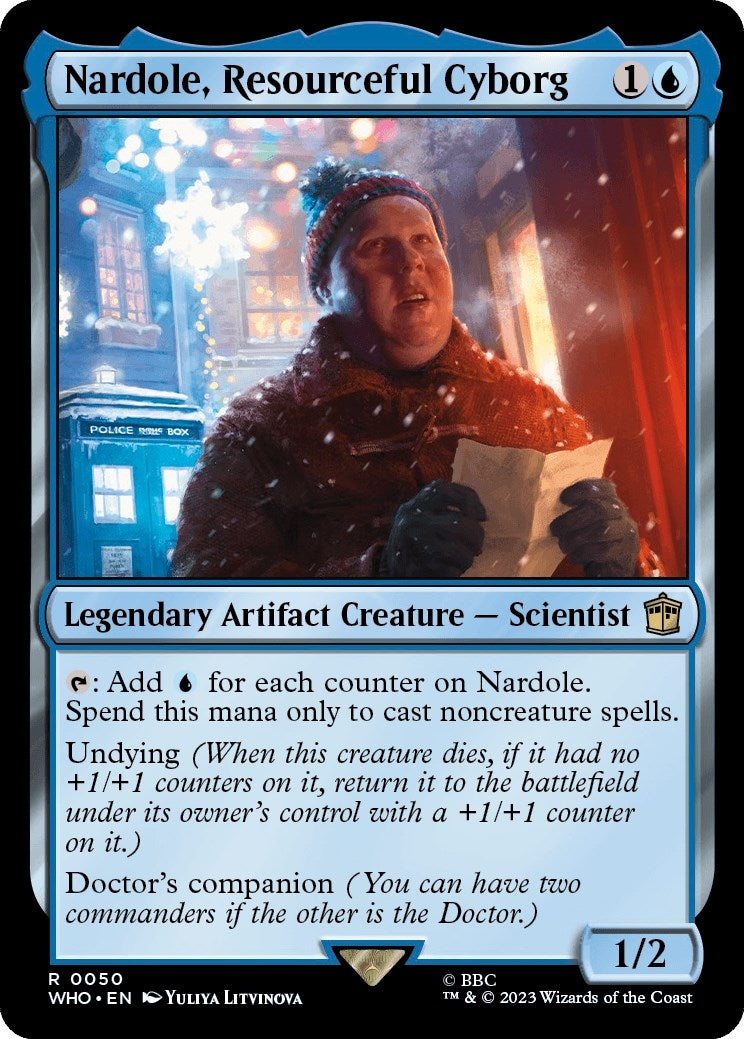 Image for Nardole, Resourceful Cyborg (50) (WHO) - Magic: The Gathering