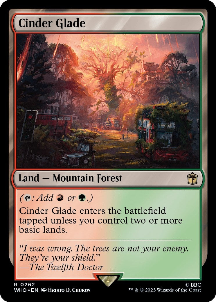 Image for Cinder Glade (262) (WHO) - Magic: The Gathering
