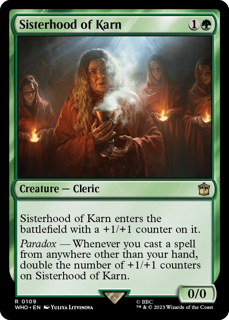 Image for Sisterhood of Karn (109) (WHO) - Magic: The Gathering