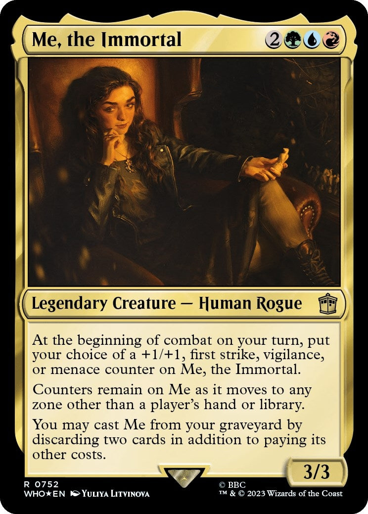 Image for Me, the Immortal (Surge Foil) (752) (WHO) - Magic: The Gathering