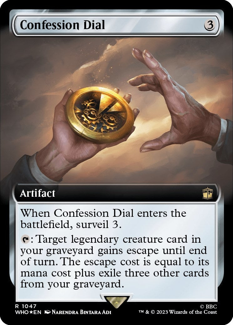 Image for Confession Dial (Extended Art) (Surge Foil) (1047) (WHO) - Magic: The Gathering