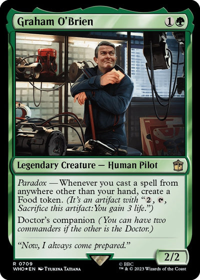 Graham O'Brien (Surge Foil) (709) (WHO)