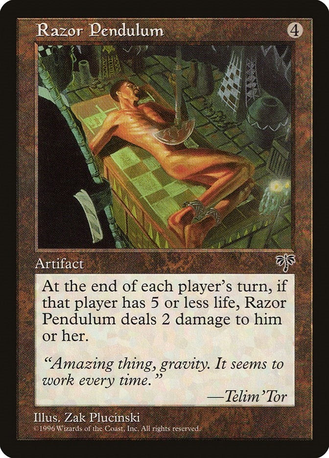 Image for Razor Pendulum (MIR) - Magic: The Gathering