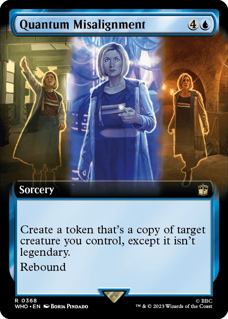 Image for Quantum Misalignment (Extended Art) (368) (WHO) - Magic: The Gathering