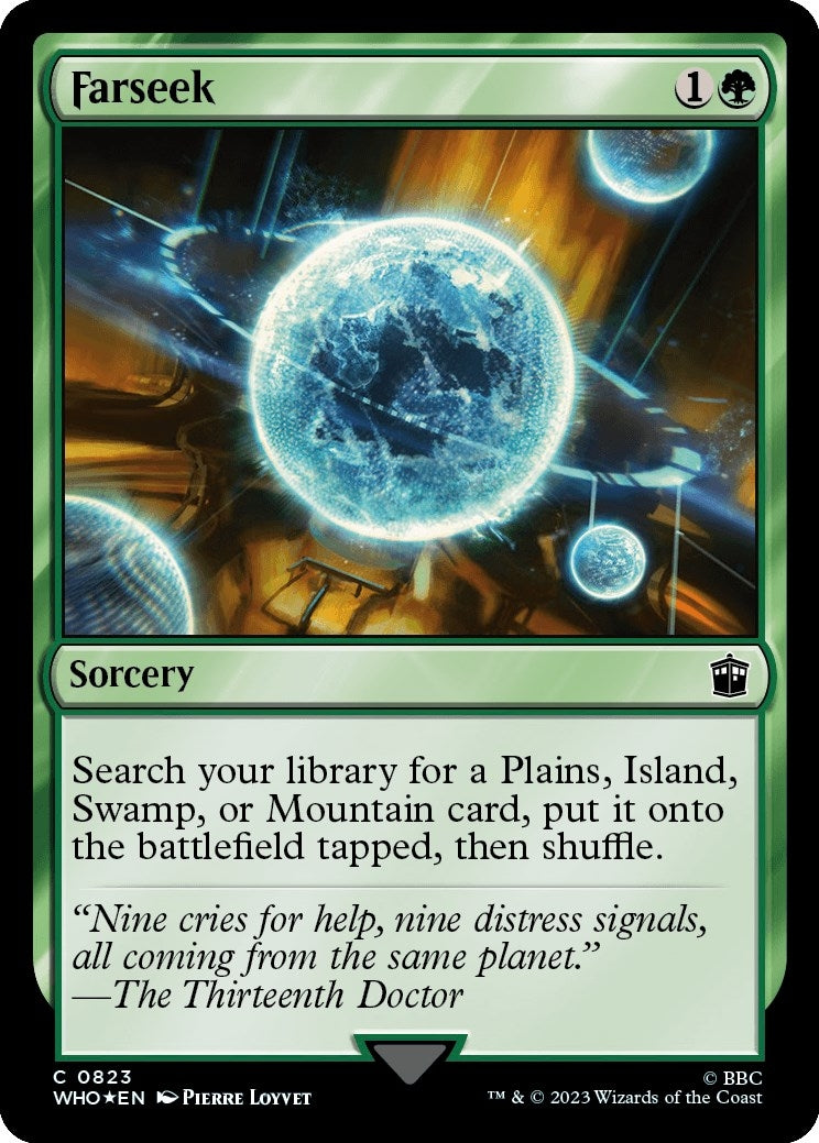 Image for Farseek (Surge Foil) (823) (WHO) - Magic: The Gathering