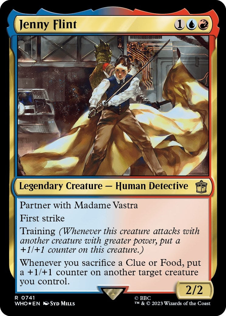 Image for Jenny Flint (Surge Foil) (741) (WHO) - Magic: The Gathering