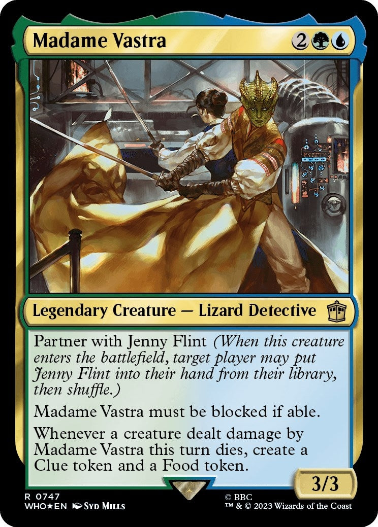 Image for Madame Vastra (Surge Foil) (747) (WHO) - Magic: The Gathering