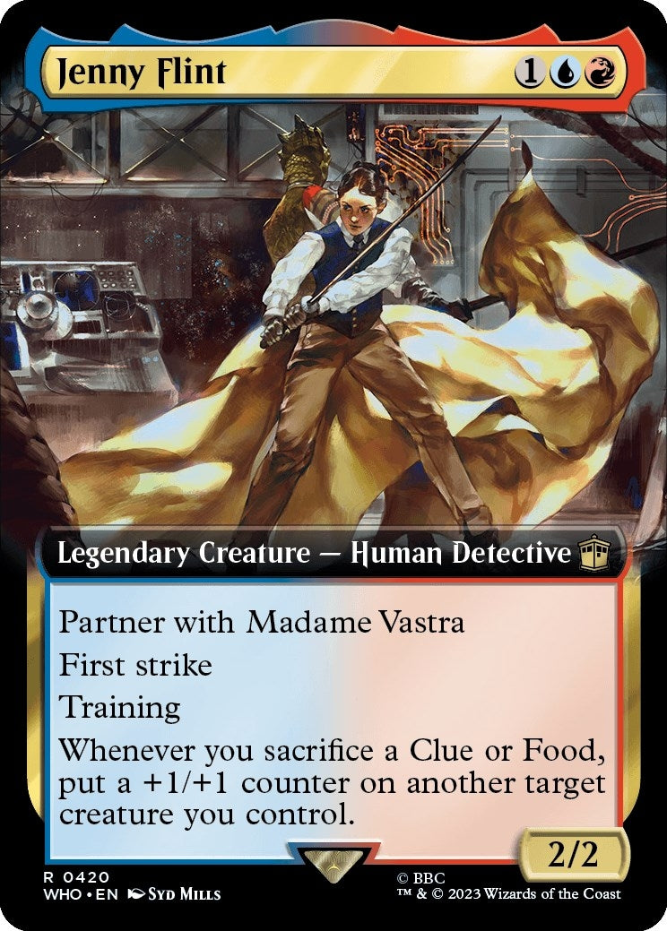 Image for Jenny Flint (Extended Art) (420) (WHO) - Magic: The Gathering