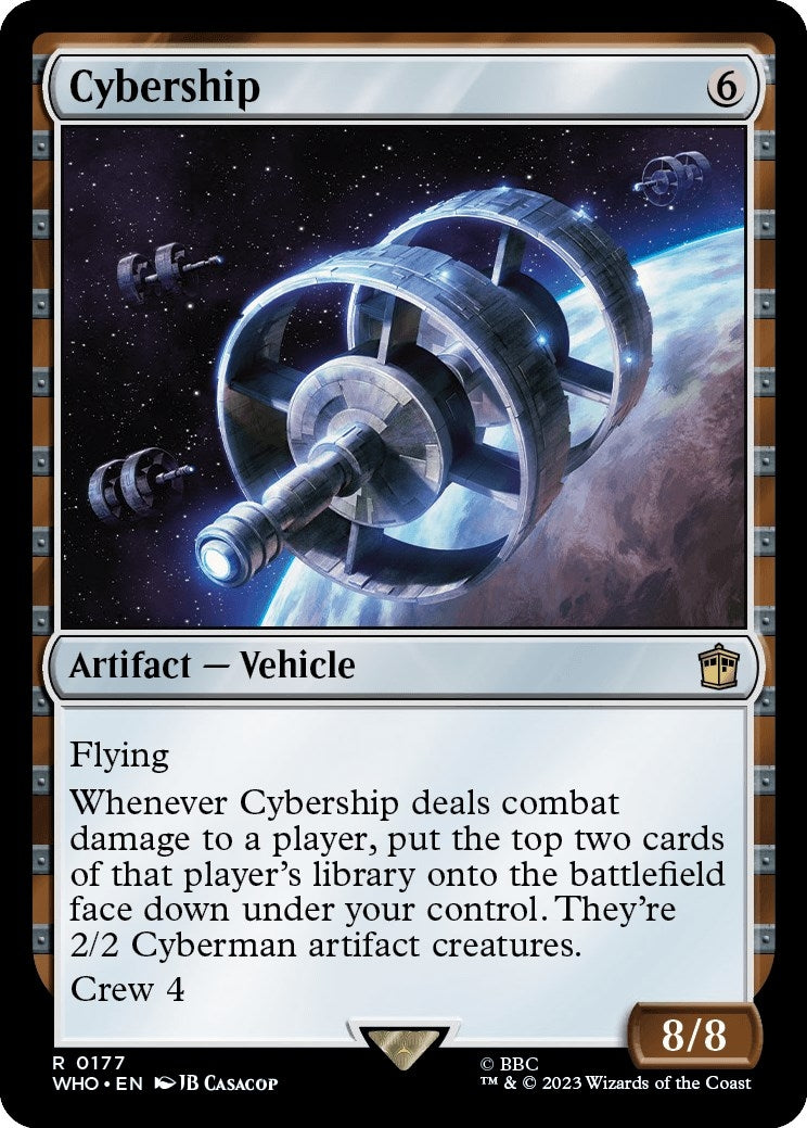 Image for Cybership (177) (WHO) - Magic: The Gathering
