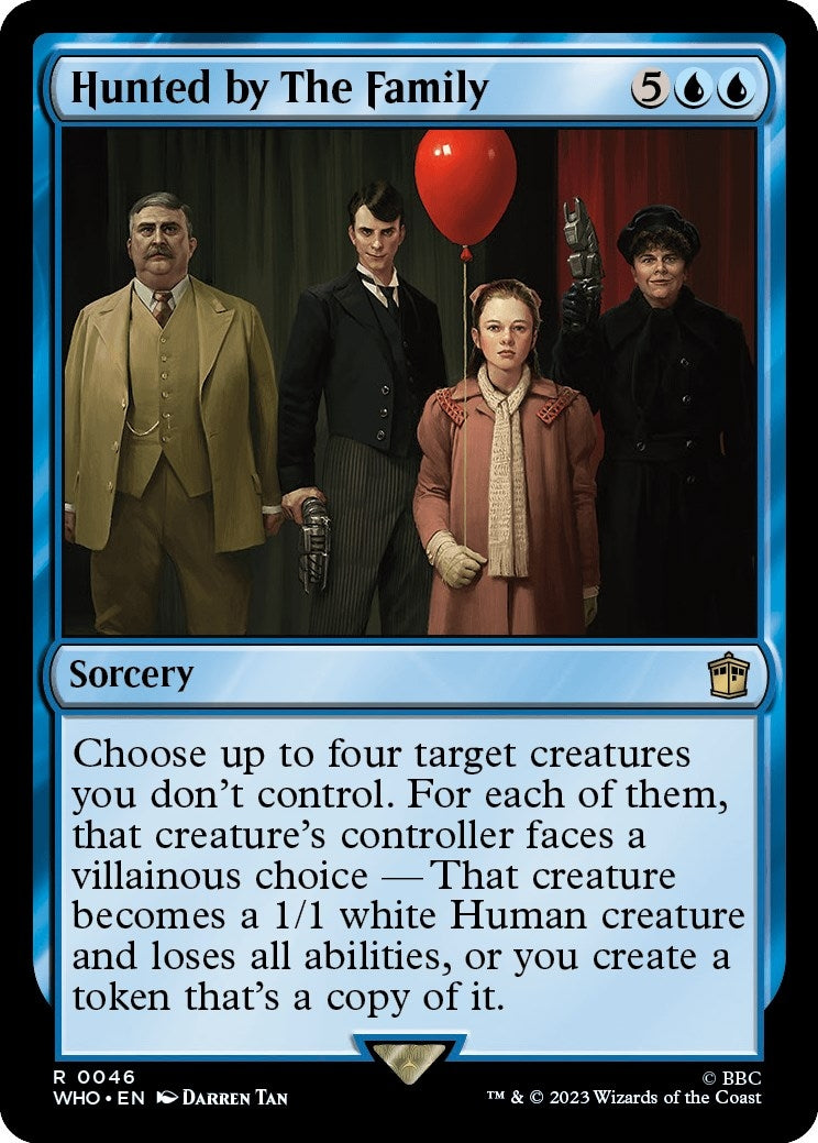 Image for Hunted by The Family (46) (WHO) - Magic: The Gathering