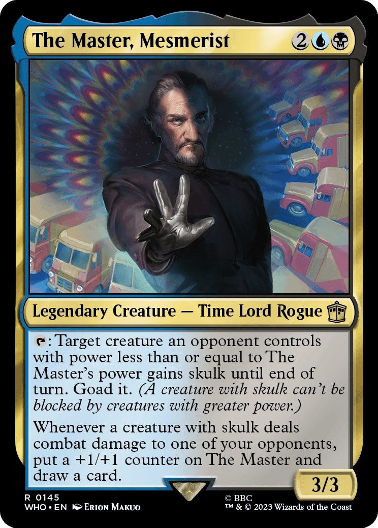 Image for The Master, Mesmerist (145) (WHO) - Magic: The Gathering