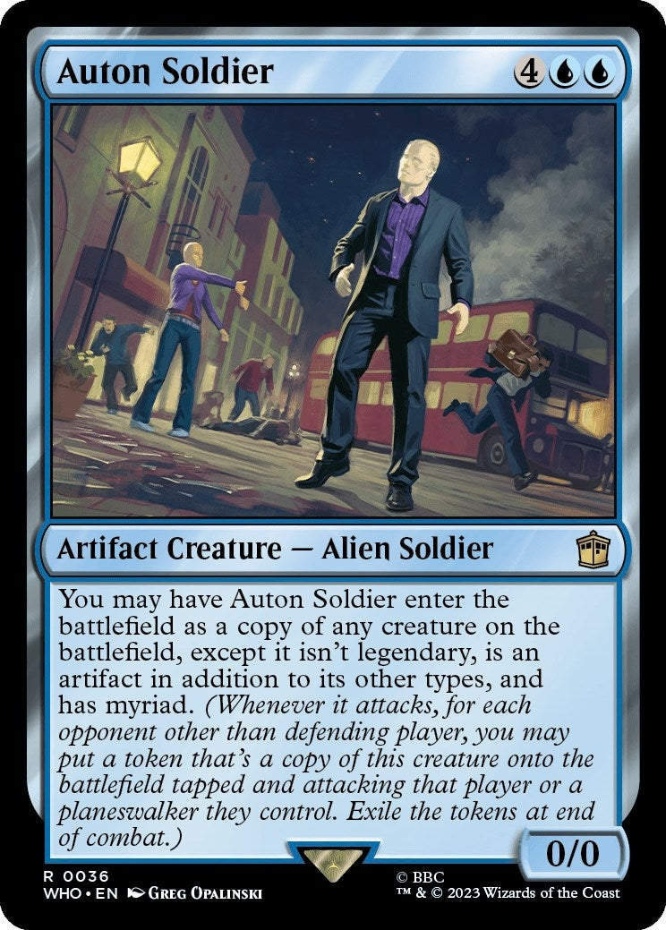 Image for Auton Soldier (36) (WHO) - Magic: The Gathering