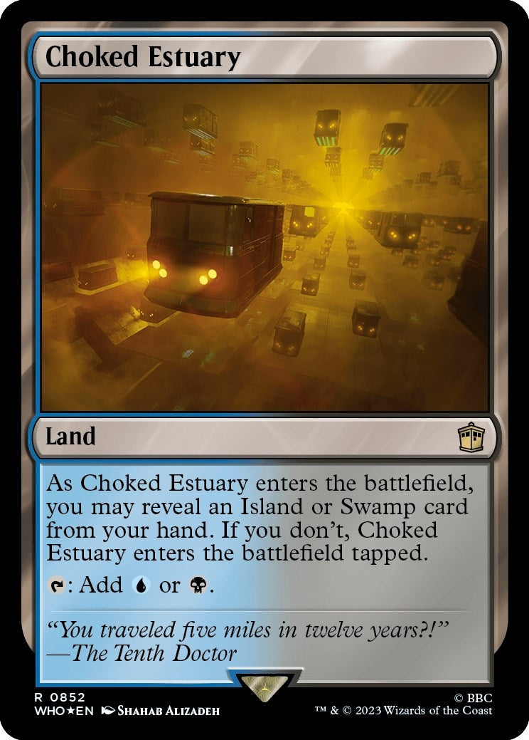 Image for Choked Estuary (Surge Foil) (852) (WHO) - Magic: The Gathering