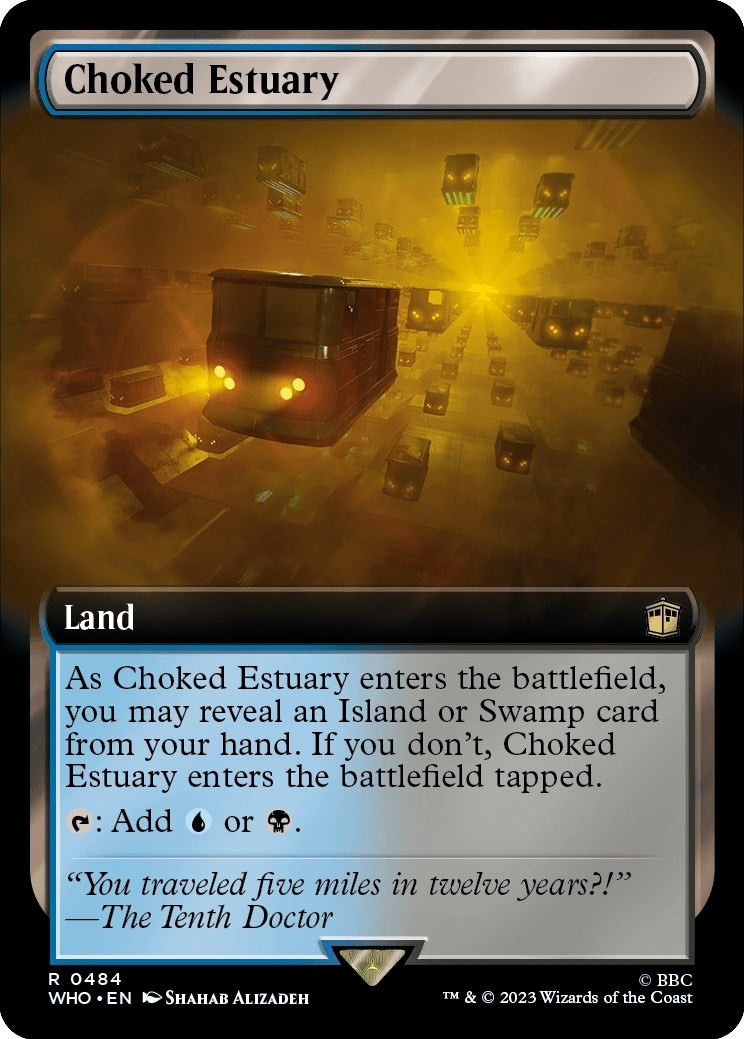 Image for Choked Estuary (Extended Art) (484) (WHO) - Magic: The Gathering
