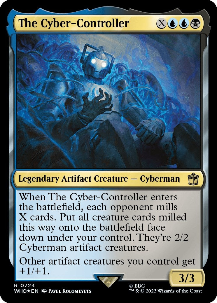 Image for The Cyber-Controller (Surge Foil) (724) (WHO) - Magic: The Gathering