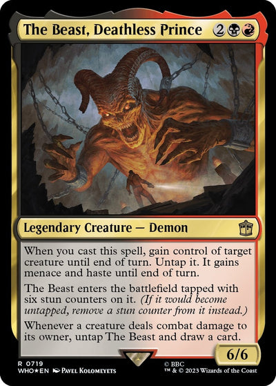 The Beast, Deathless Prince (Surge Foil) (719) (WHO)