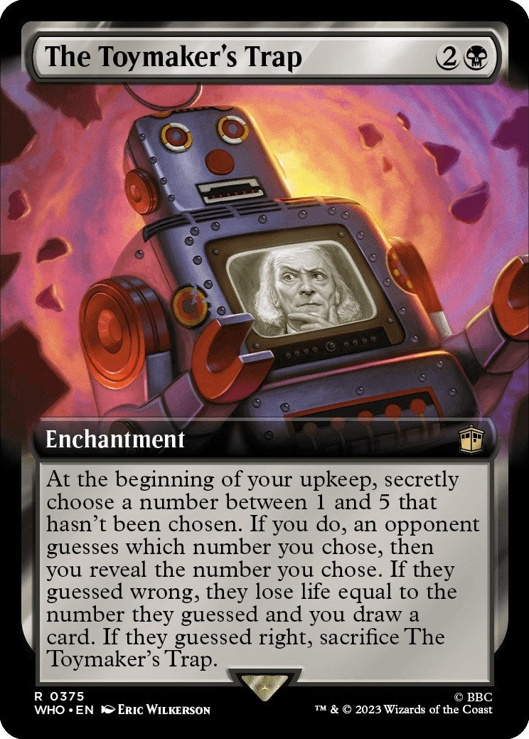 Image for The Toymaker's Trap (Extended Art) (375) (WHO) - Magic: The Gathering