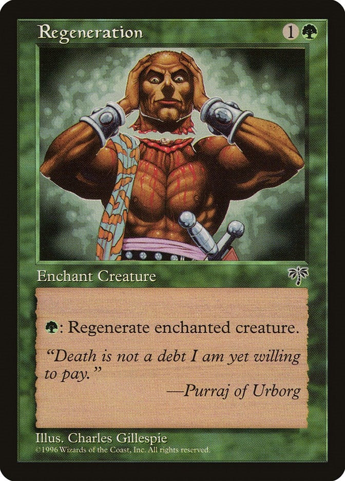 Image for Regeneration (MIR) - Magic: The Gathering