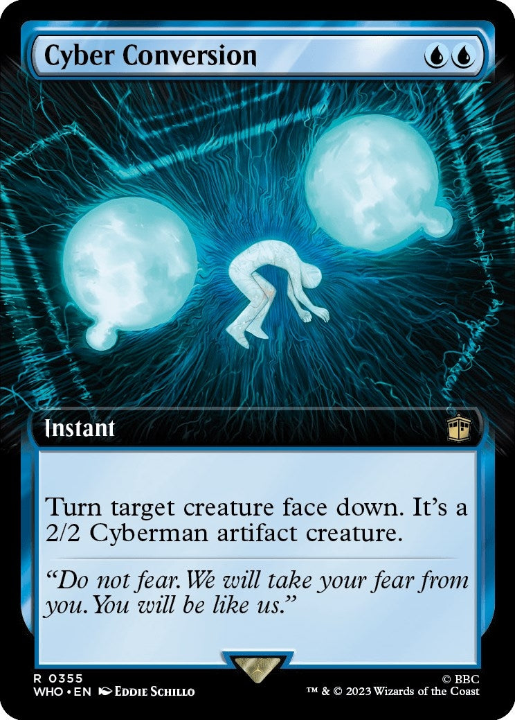 Image for Cyber Conversion (Extended Art) (355) (WHO) - Magic: The Gathering