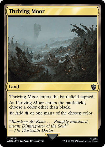 Thriving Moor (Surge Foil) (919) (WHO)