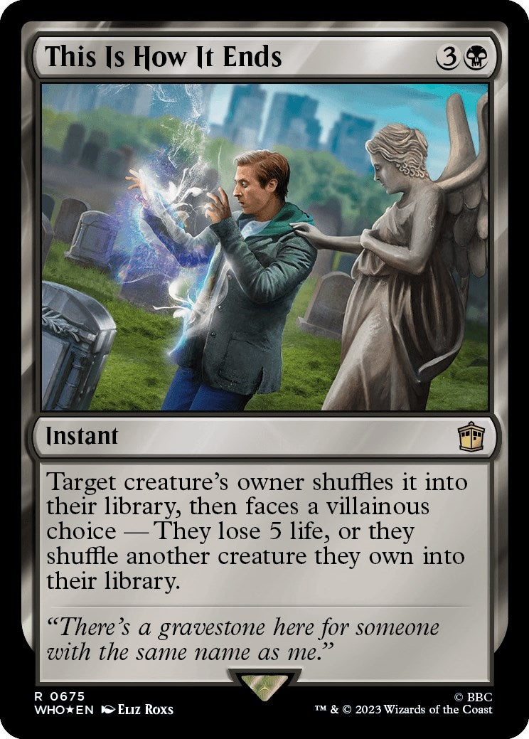 Image for This Is How It Ends (Surge Foil) (675) (WHO) - Magic: The Gathering