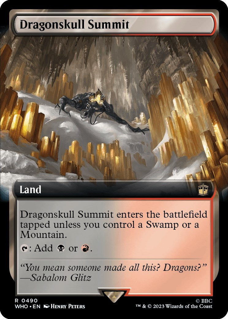 Image for Dragonskull Summit (Extended Art) (490) (WHO) - Magic: The Gathering