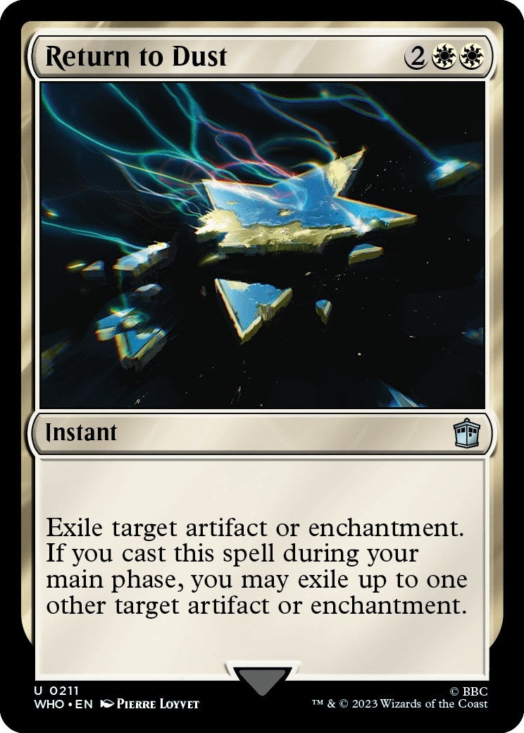 Image for Return to Dust (211) (WHO) - Magic: The Gathering