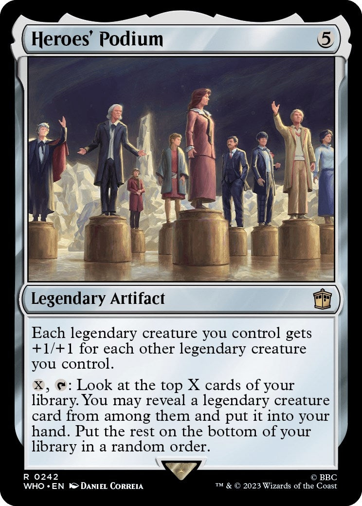 Image for Heroes' Podium (242) (WHO) - Magic: The Gathering
