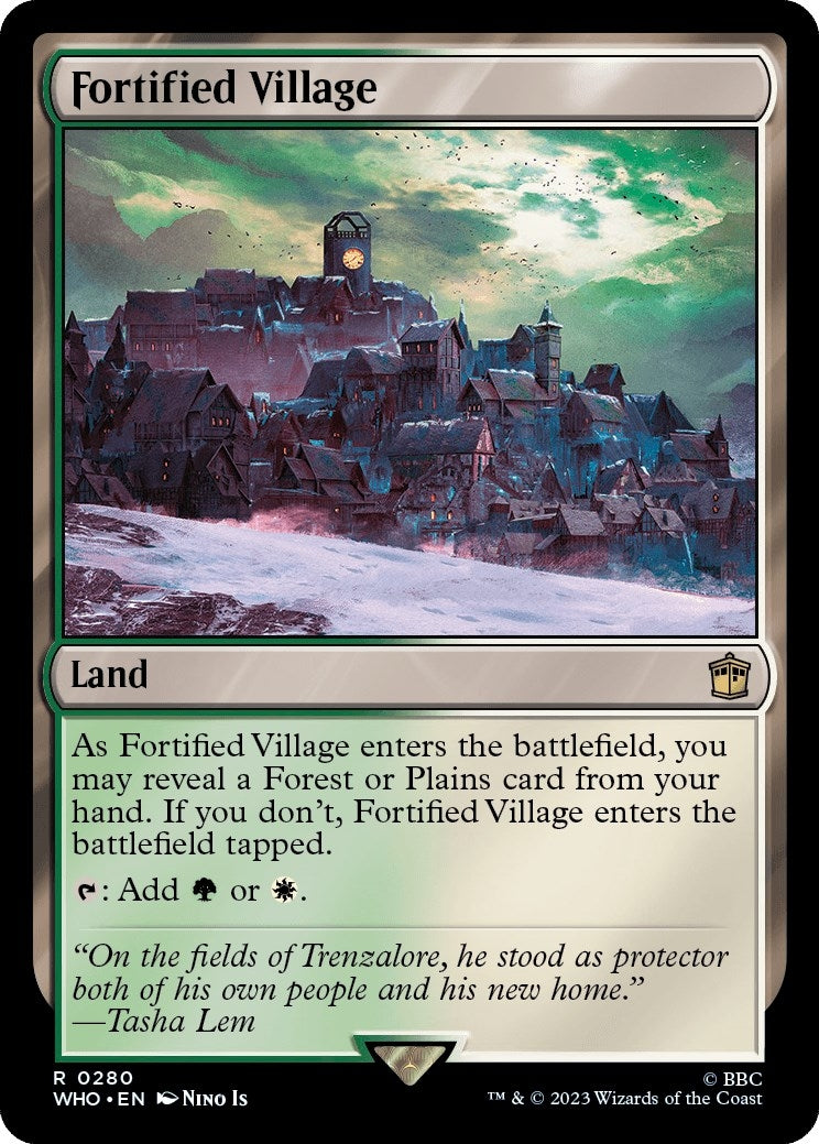 Image for Fortified Village (280) (WHO) - Magic: The Gathering