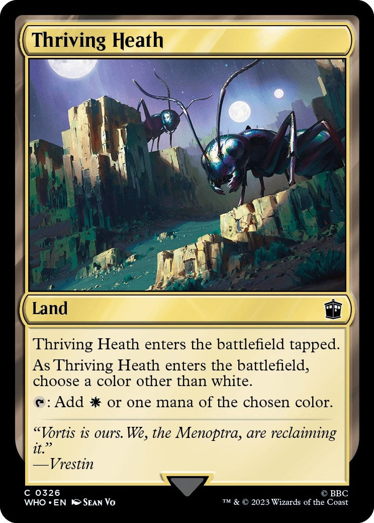 Image for Thriving Heath (326) (WHO) - Magic: The Gathering