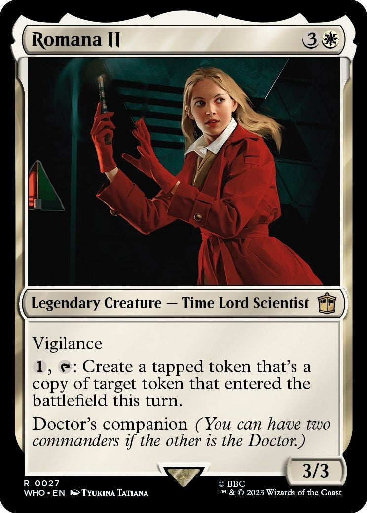 Image for Romana II (27) (WHO) - Magic: The Gathering