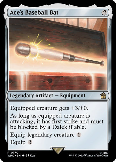 Ace's Baseball Bat (170) (WHO)