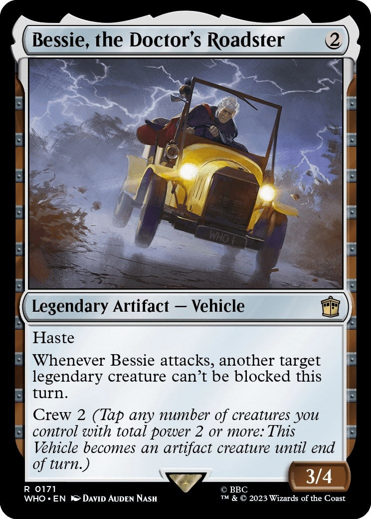 Image for Bessie, the Doctor's Roadster (171) (WHO) - Magic: The Gathering