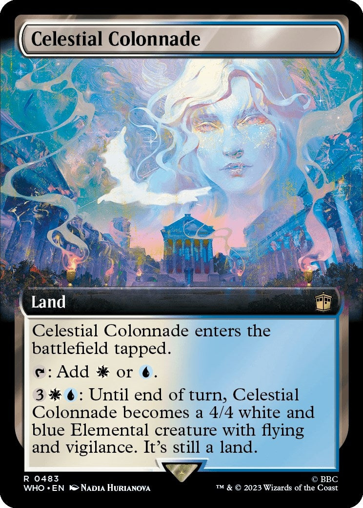 Image for Celestial Colonnade (Extended Art) (483) (WHO) - Magic: The Gathering