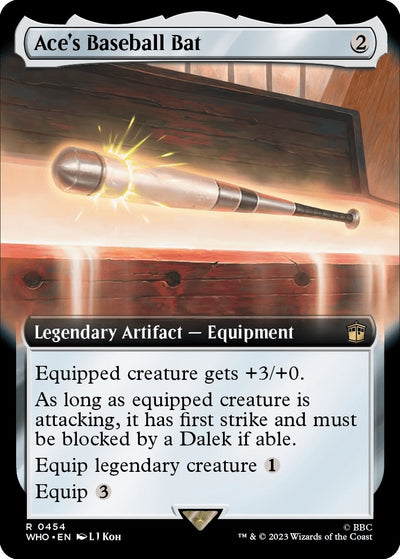 Ace's Baseball Bat (Extended Art) (454) (WHO)