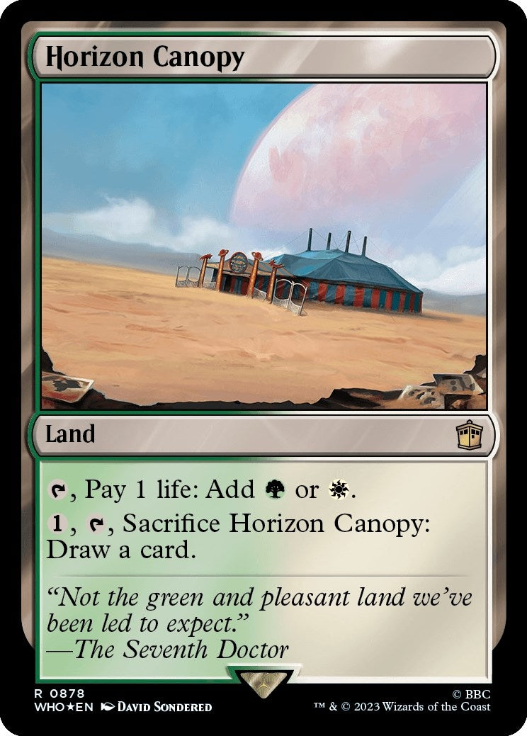 Image for Horizon Canopy (Surge Foil) (878) (WHO) - Magic: The Gathering