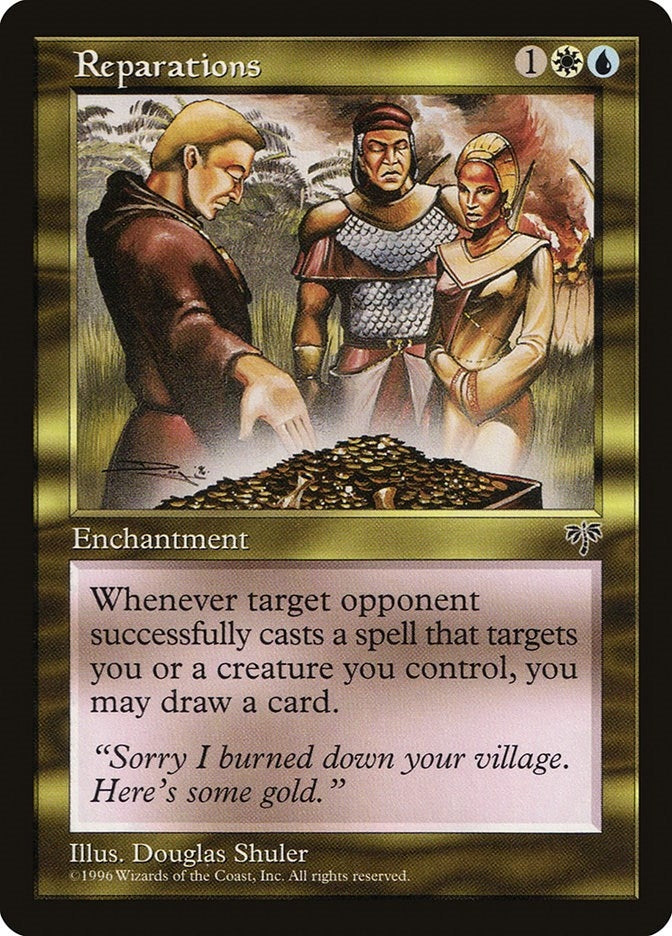 Image for Reparations (MIR) - Magic: The Gathering