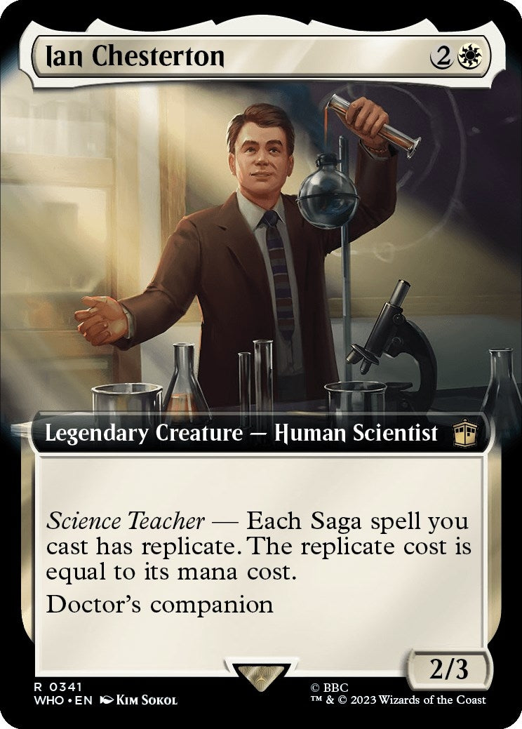 Image for Ian Chesterton (Extended Art) (341) (WHO) - Magic: The Gathering
