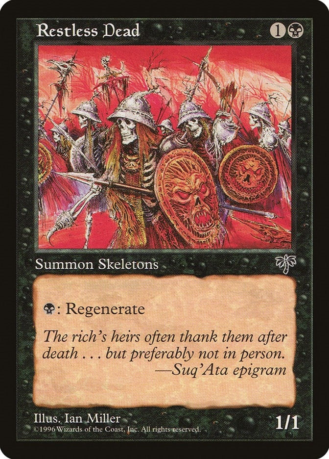Image for Restless Dead (MIR) - Magic: The Gathering