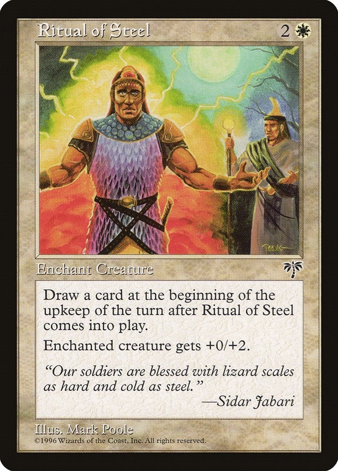 Image for Ritual of Steel (MIR) - Magic: The Gathering