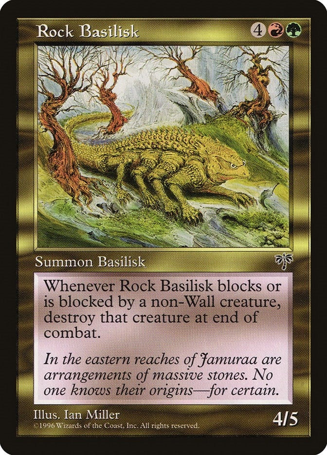 Image for Rock Basilisk (MIR) - Magic: The Gathering