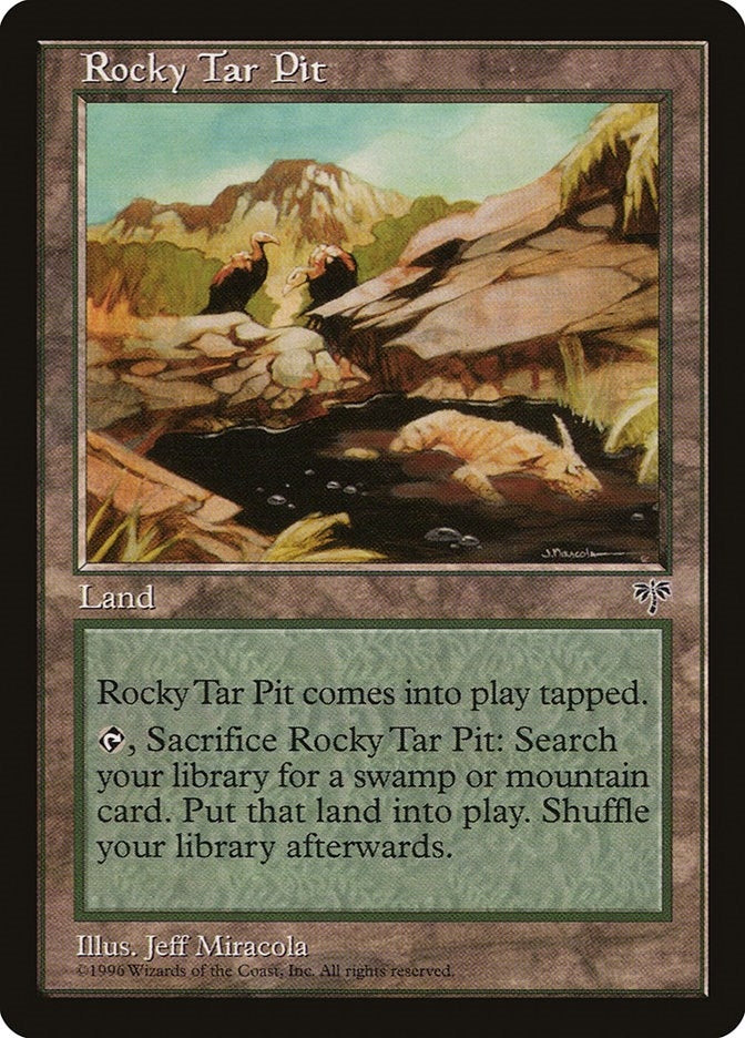Image for Rocky Tar Pit (MIR) - Magic: The Gathering