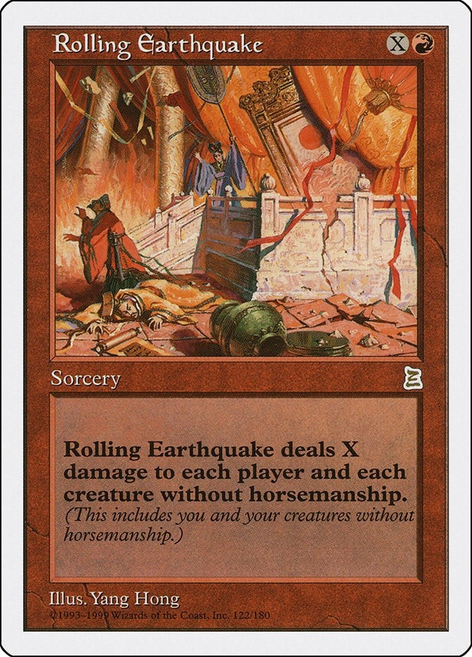Image for Rolling Earthquake (122) (PTK) - Magic: The Gathering
