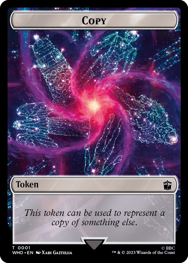 Image for Copy // Clue (0022) Double-Sided Token (1 // 22) (WHO) - Magic: The Gathering